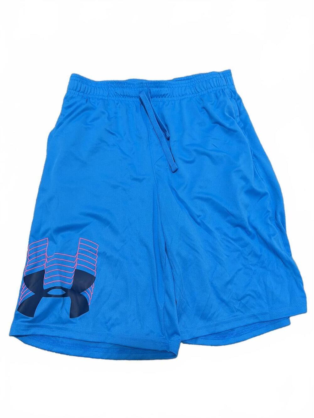 Under Armour Boys Blue Athletic Shorts XL